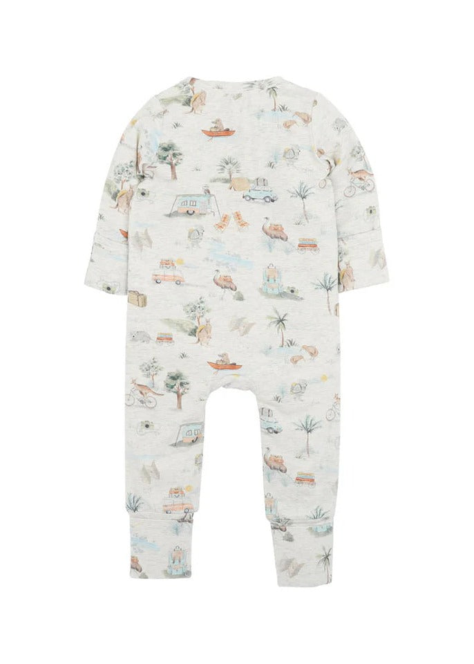 Ivan LS Zipsuit - Ivan Print