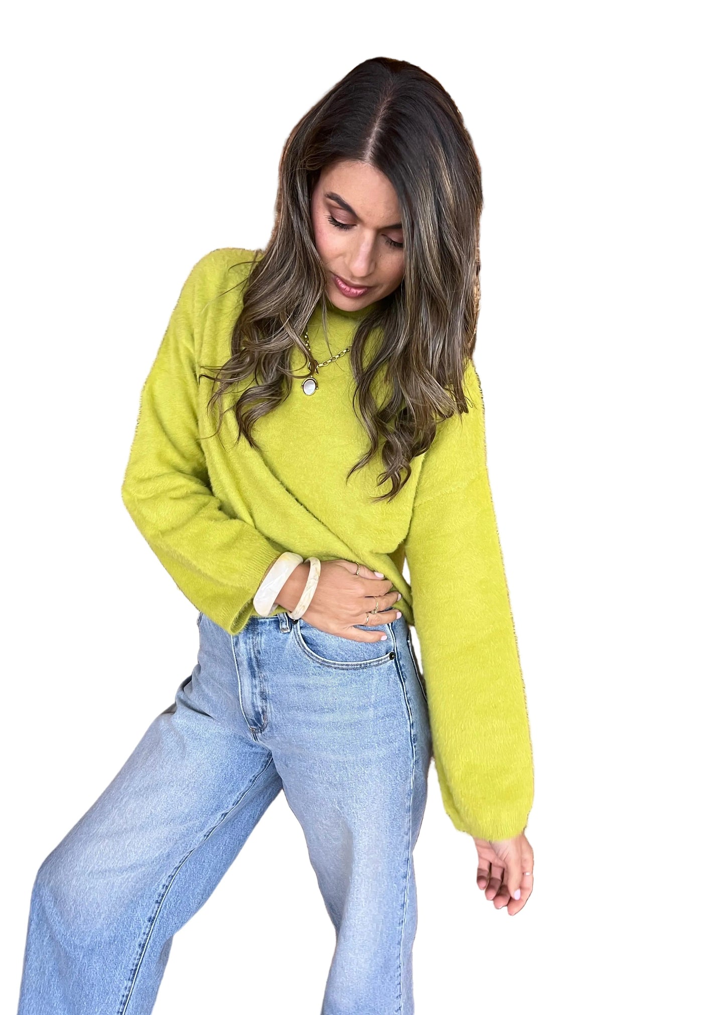Fluffy Jumper - Citrus