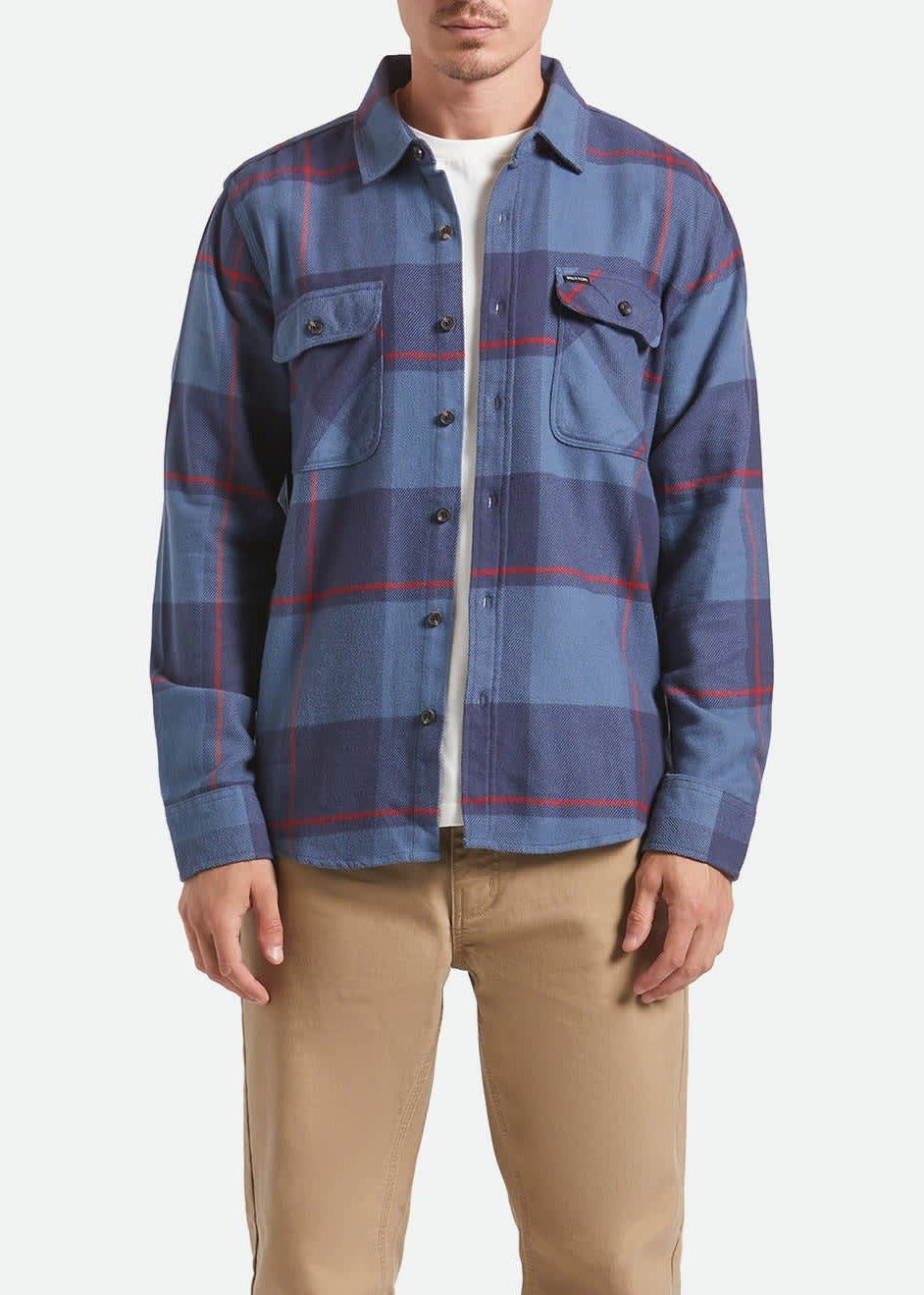 Bowery Flannel - Bering Sea / Mood Indigo / Adrenal