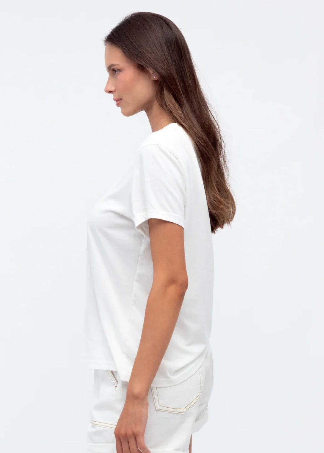 Le Soleil Sun Tee - White