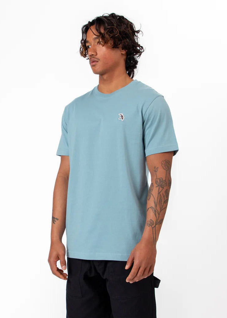 Chapman Kooka T-Shirt - Blue Smoke