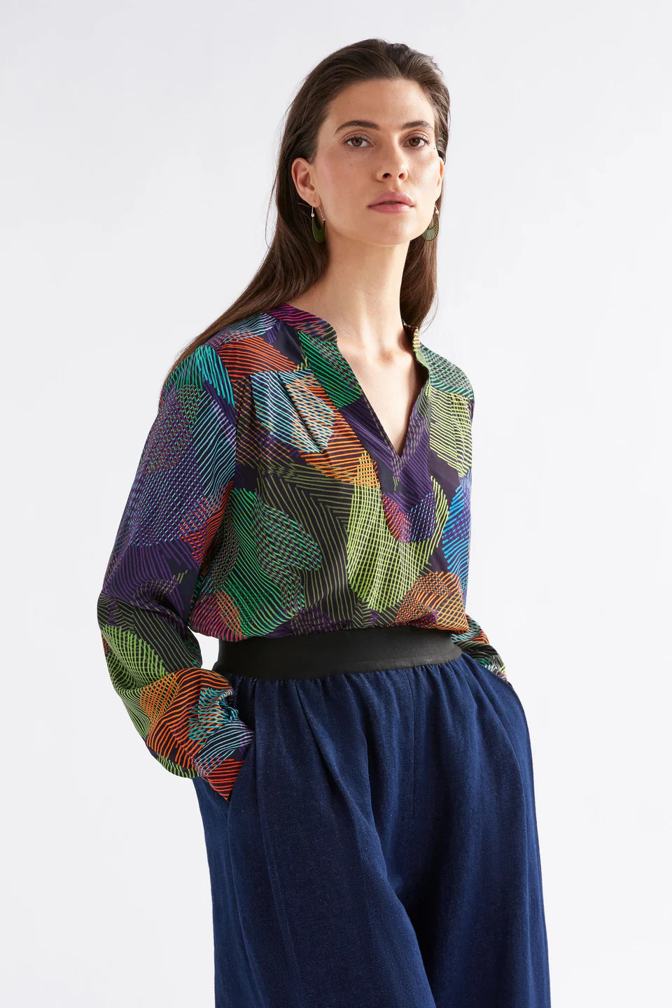 Maar Top  - Ombra Print
