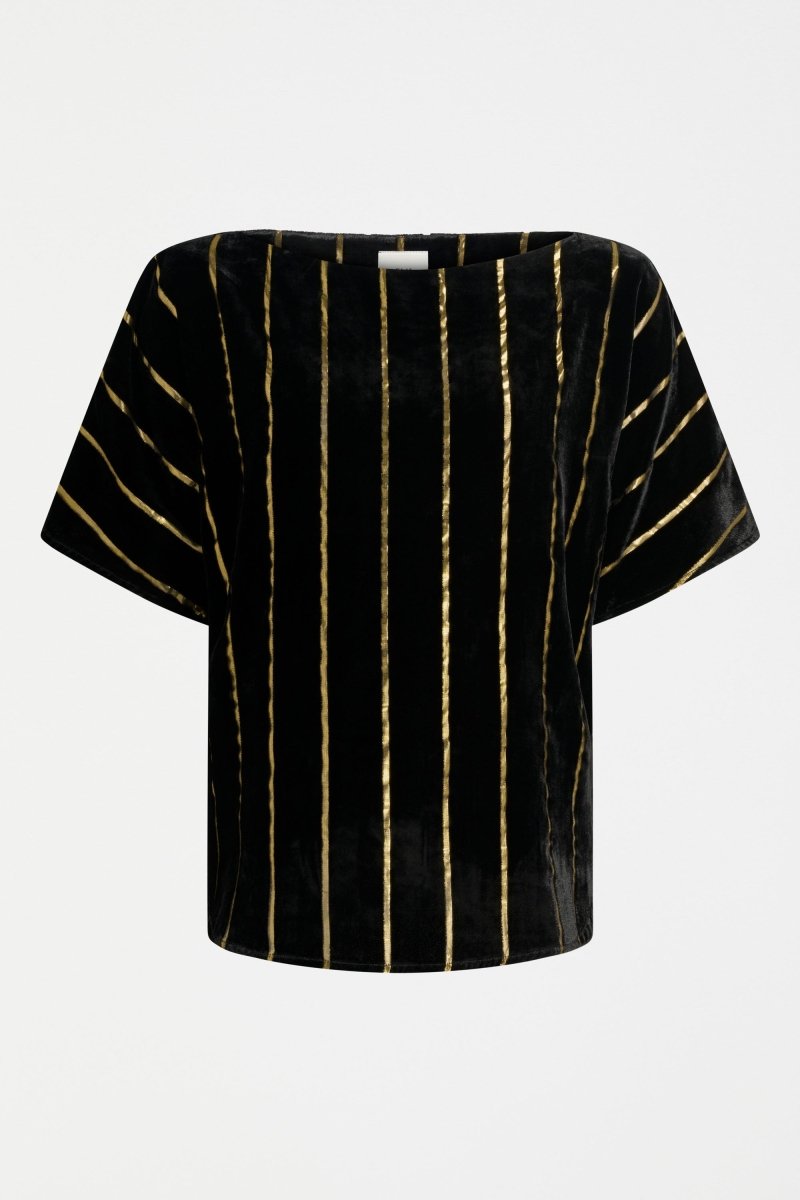 Lumii Top - Black/Gold
