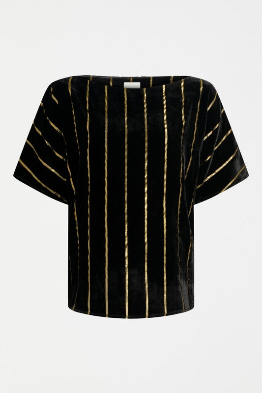 Lumii Top - Black/Gold