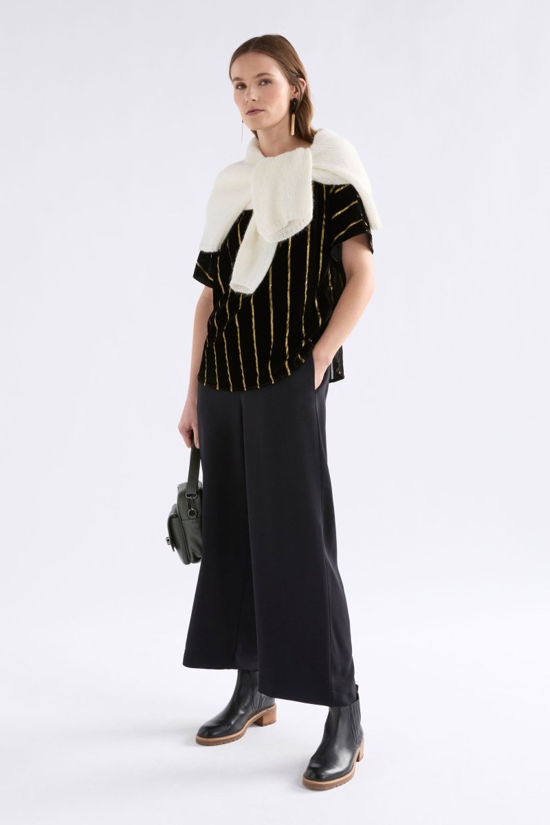 Lumii Top - Black/Gold
