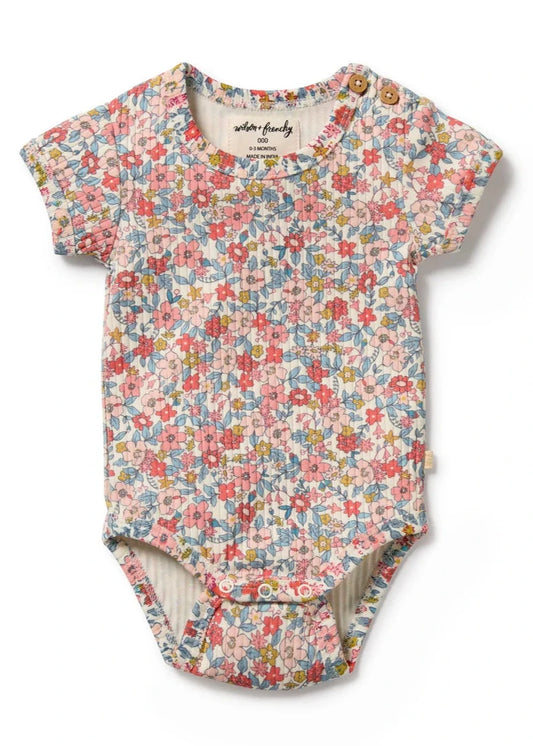 Summer Bloom Organic Body Suit