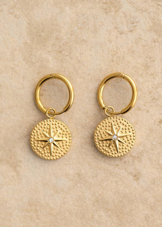 Ava Earrings - Gold