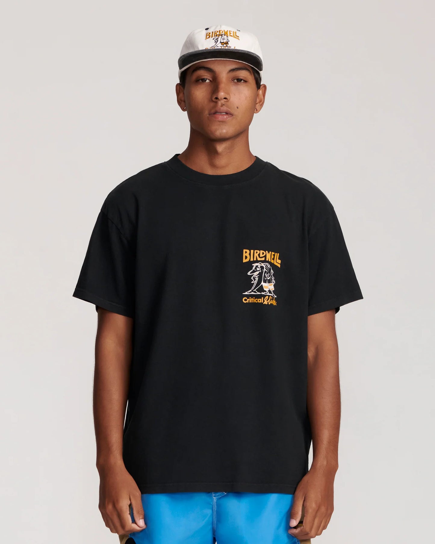 Birdwell x TCSS Dolfin Tee - Vintage Black