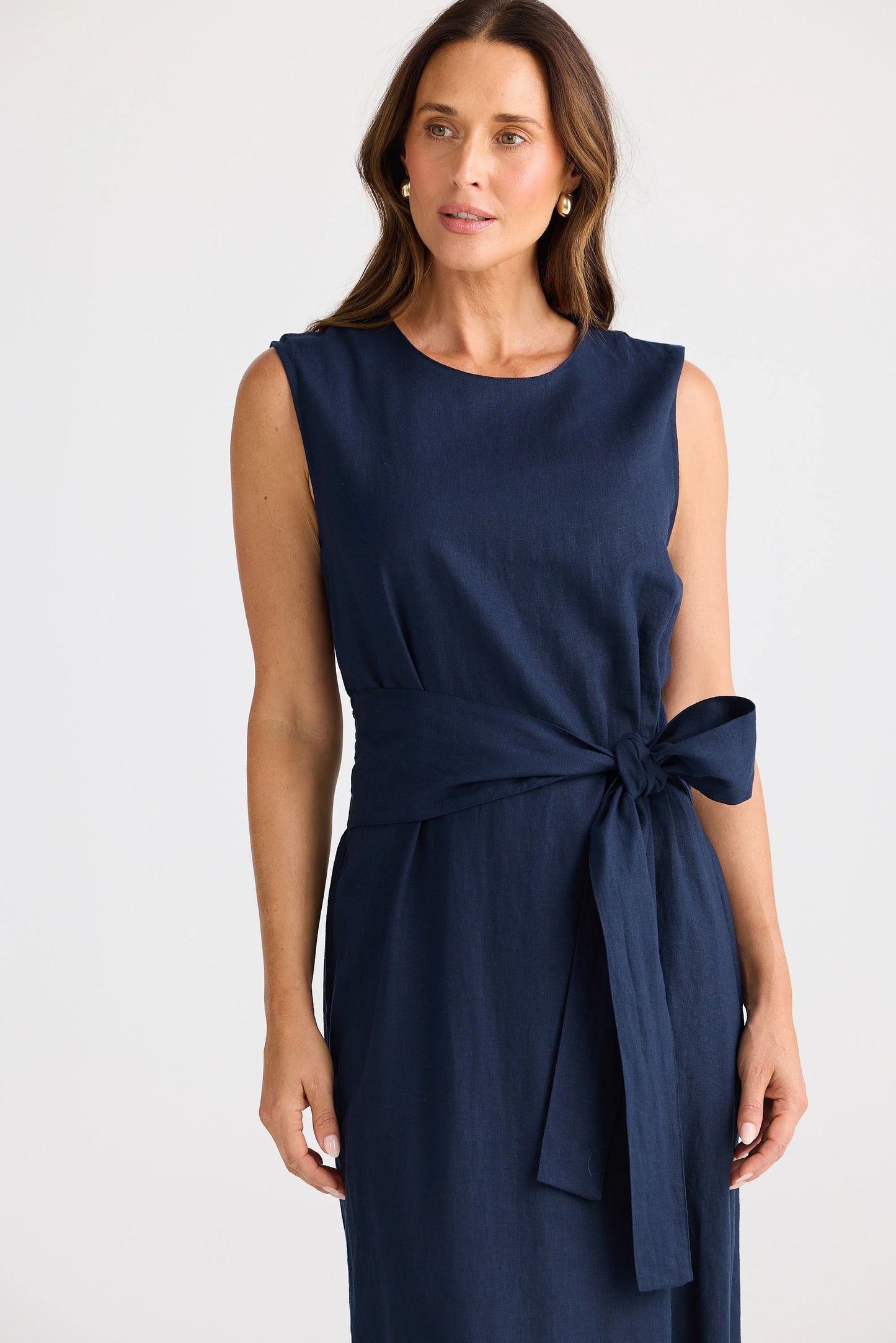 Turning Point Dress - Navy