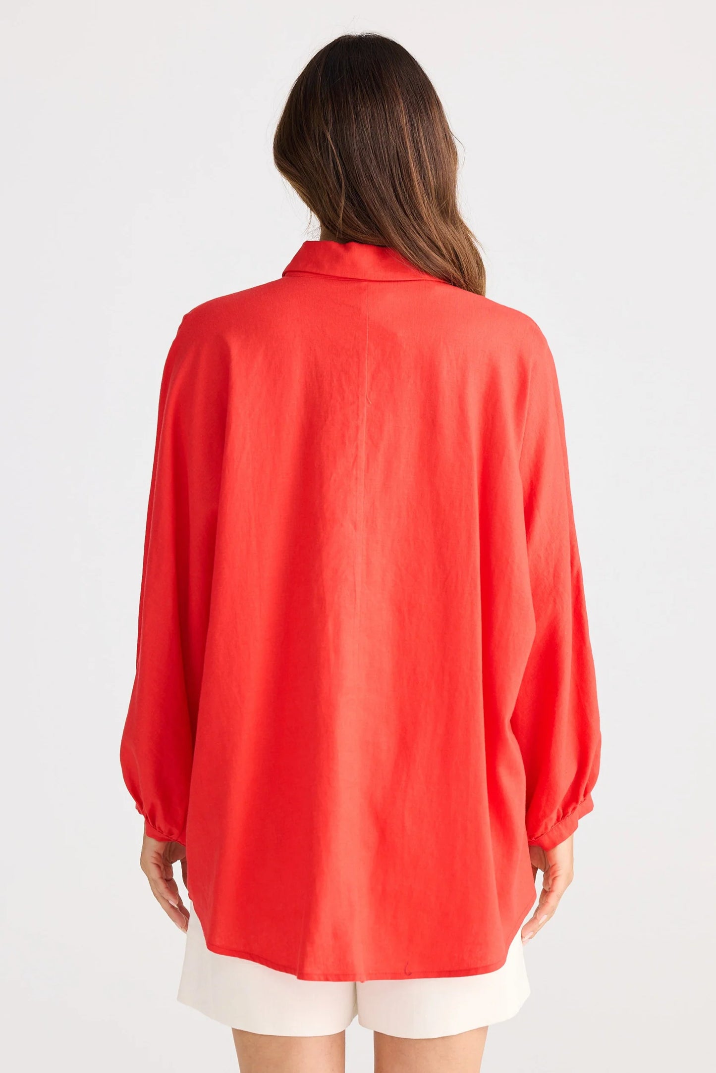Monty Shirt - Poppy Red