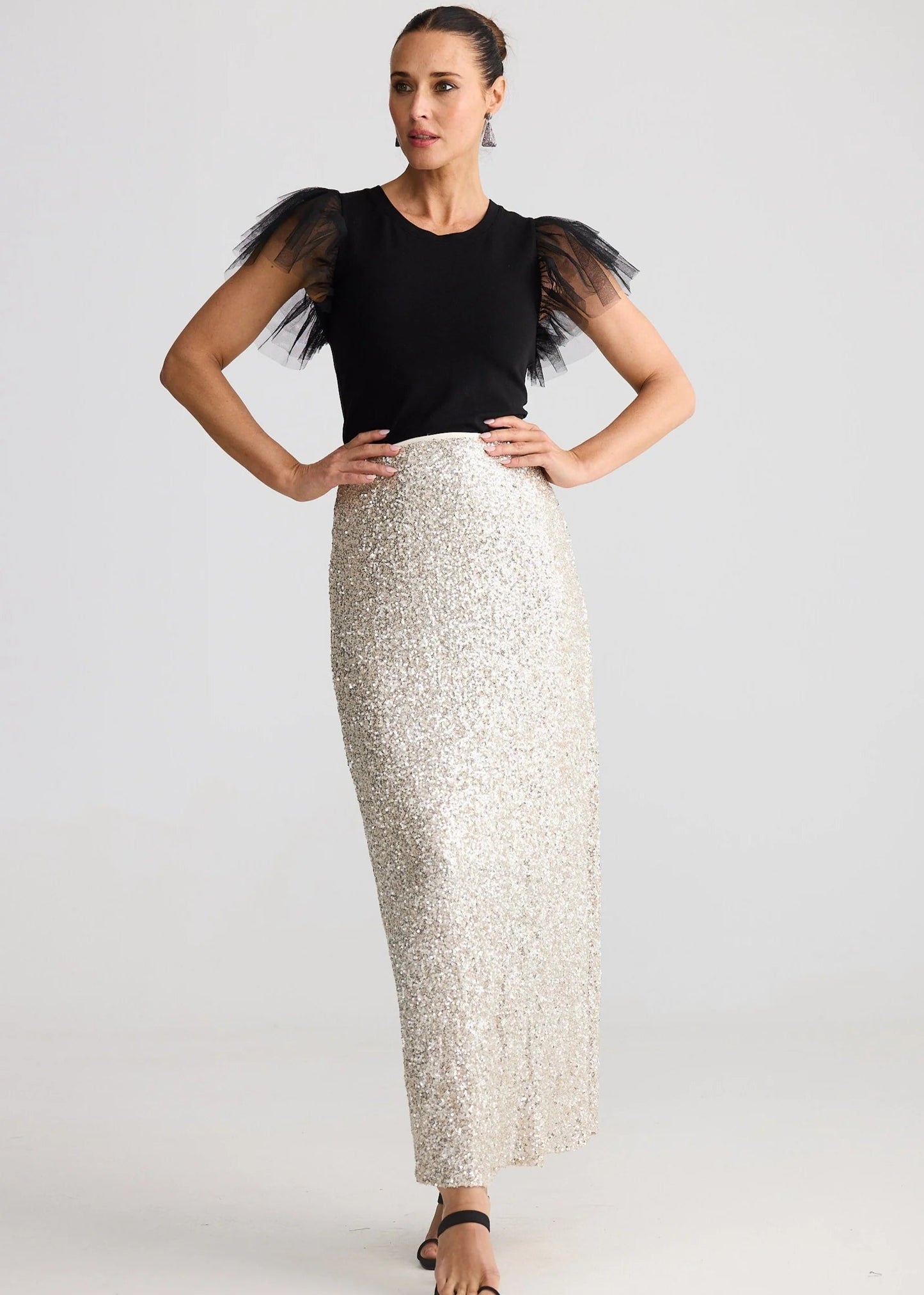 Shari Skirt - Champagne