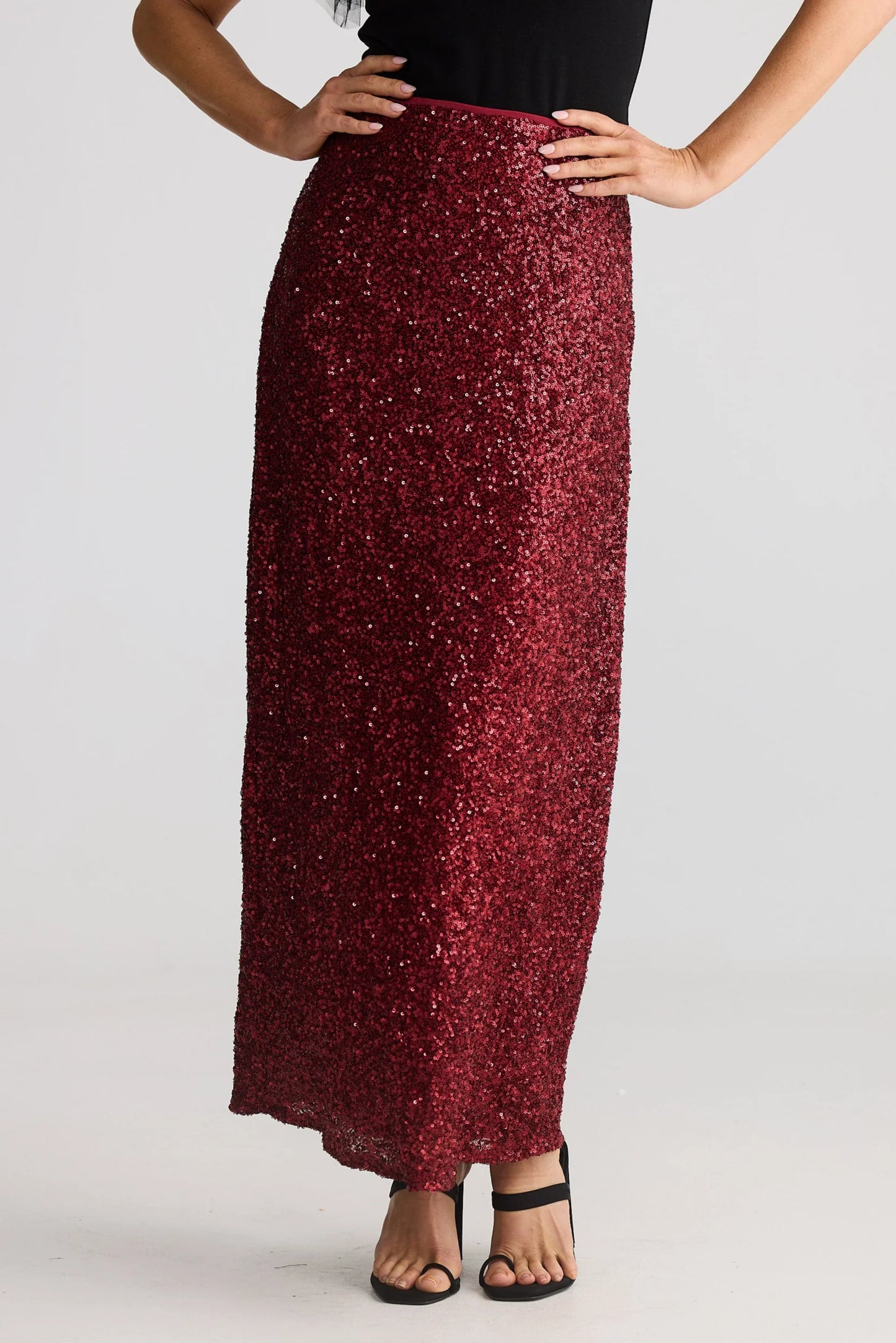Shari Skirt - Garnet
