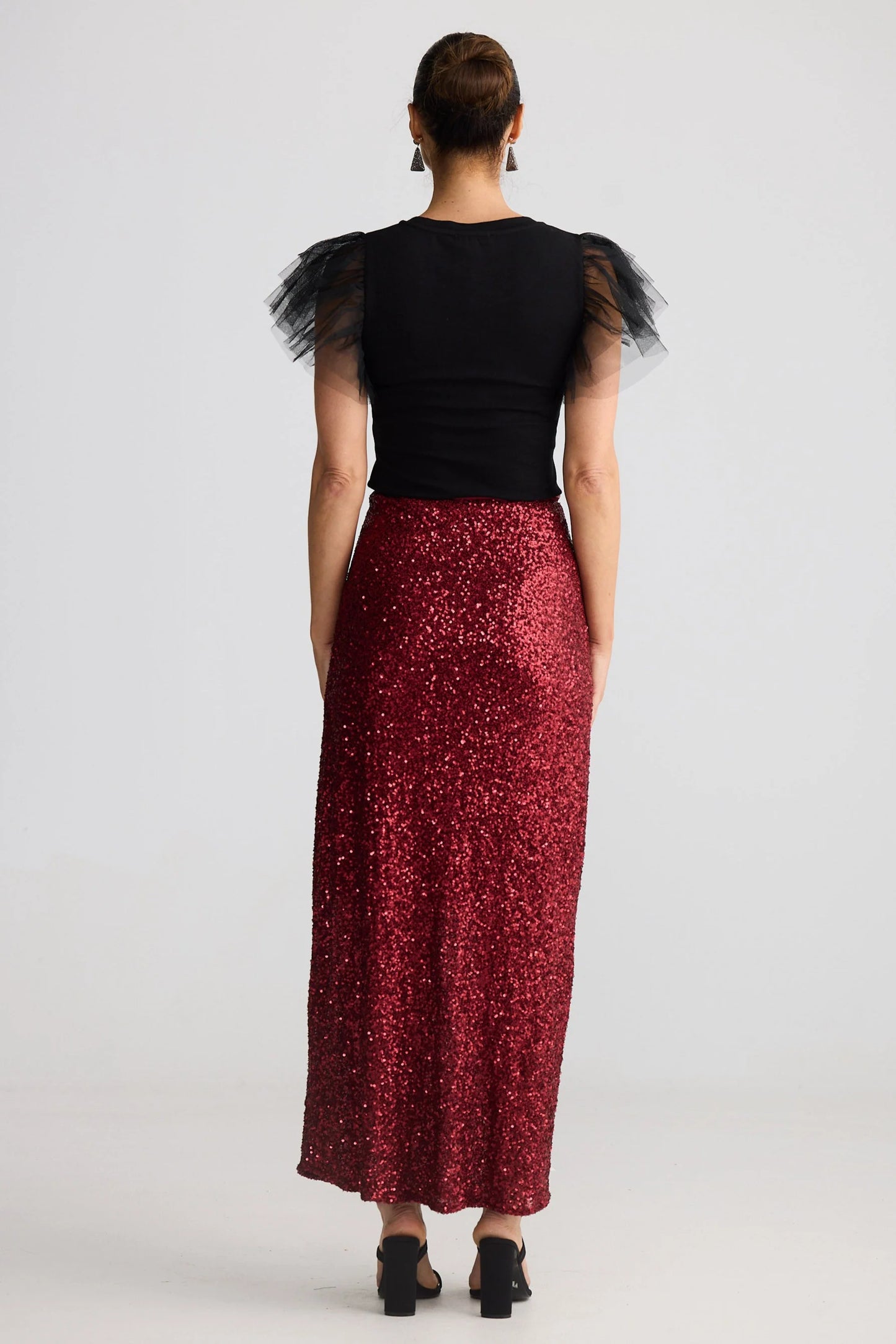 Shari Skirt - Garnet