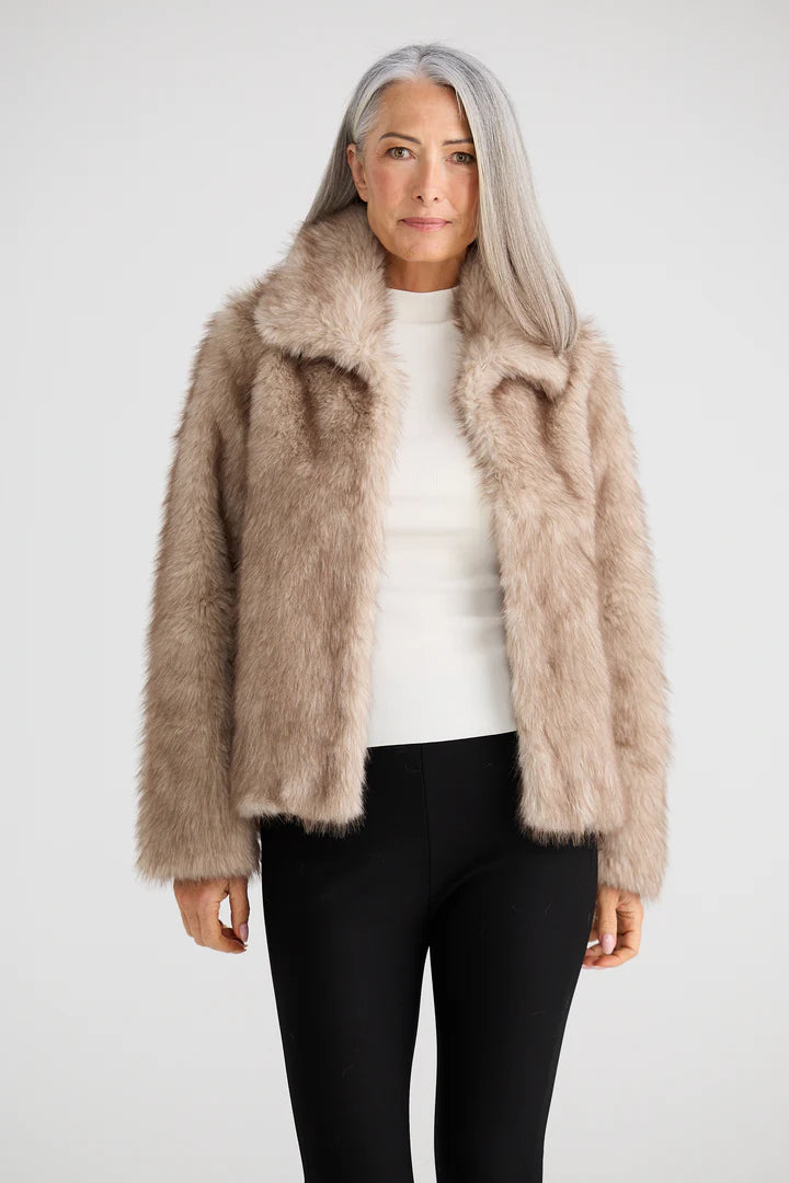 Steinway Jacket - Taupe Fleck