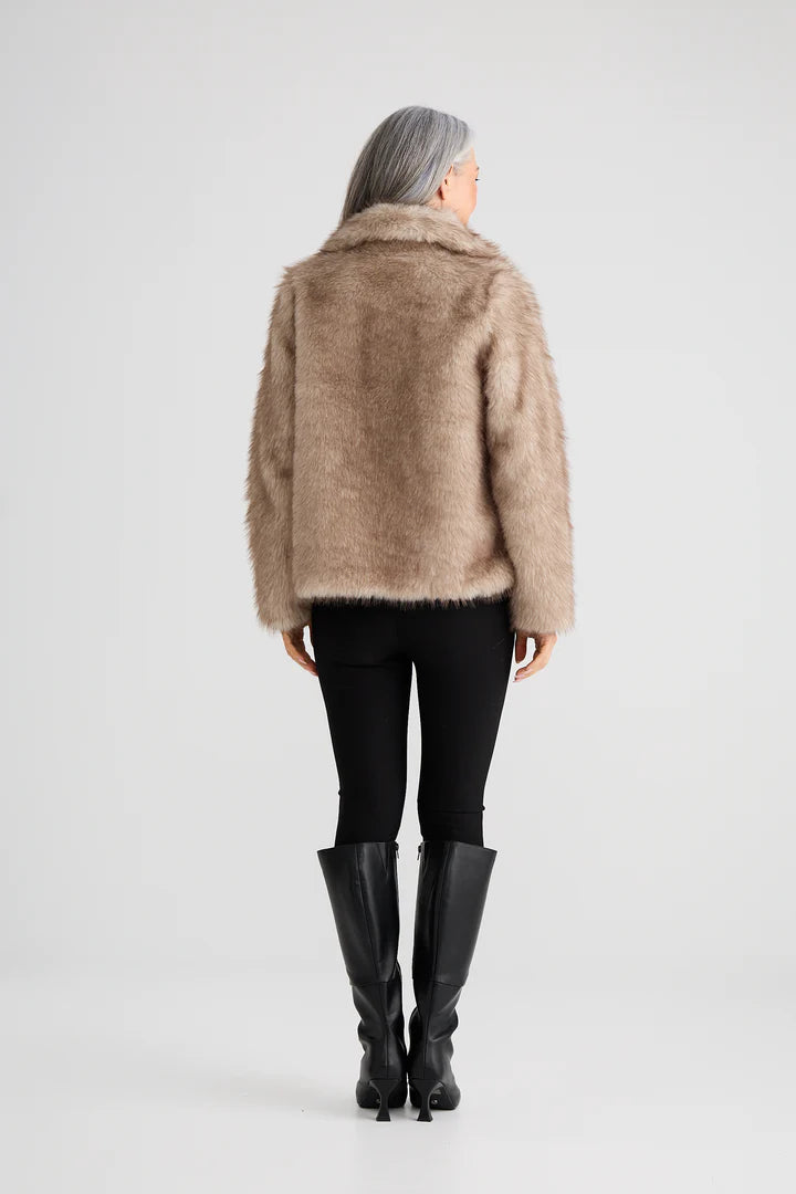 Steinway Jacket - Taupe Fleck