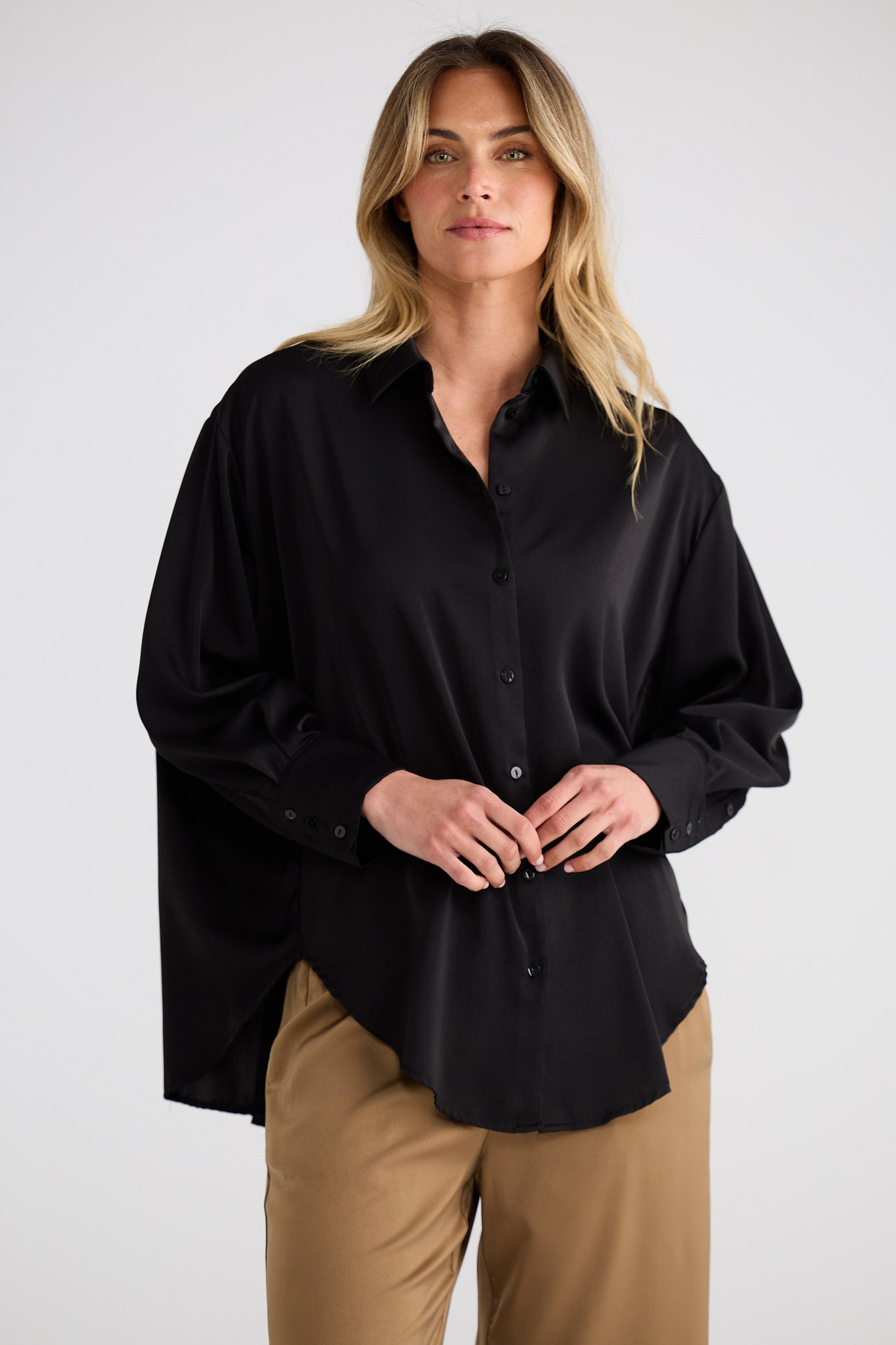 Glenda Shirt - Black