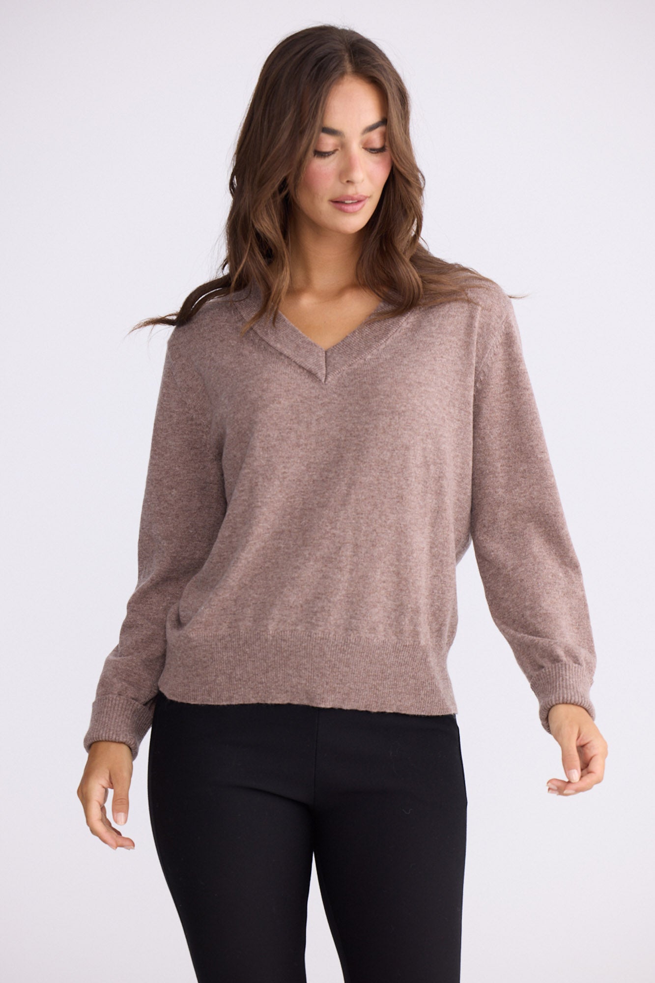 Gwen Knit - Oat Marle