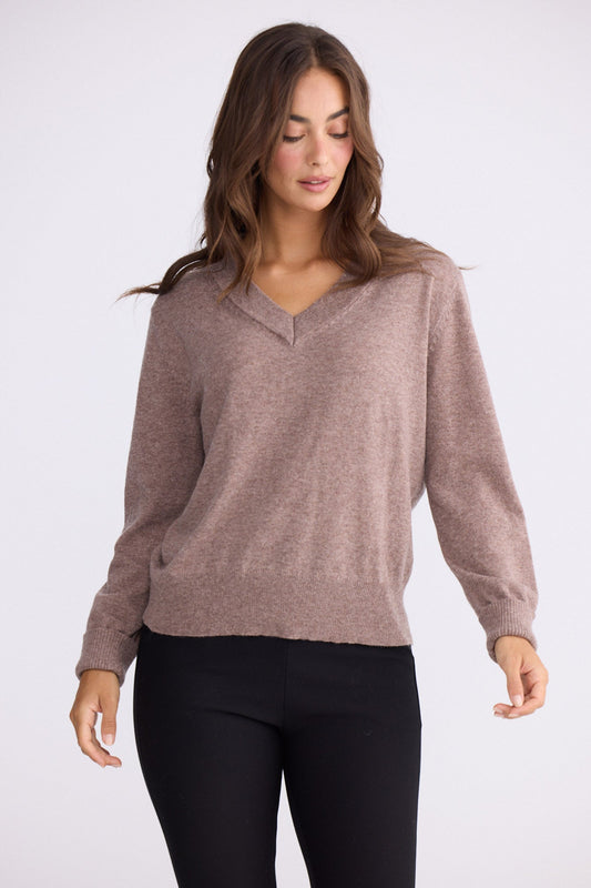 Gwen Knit - Oat Marle