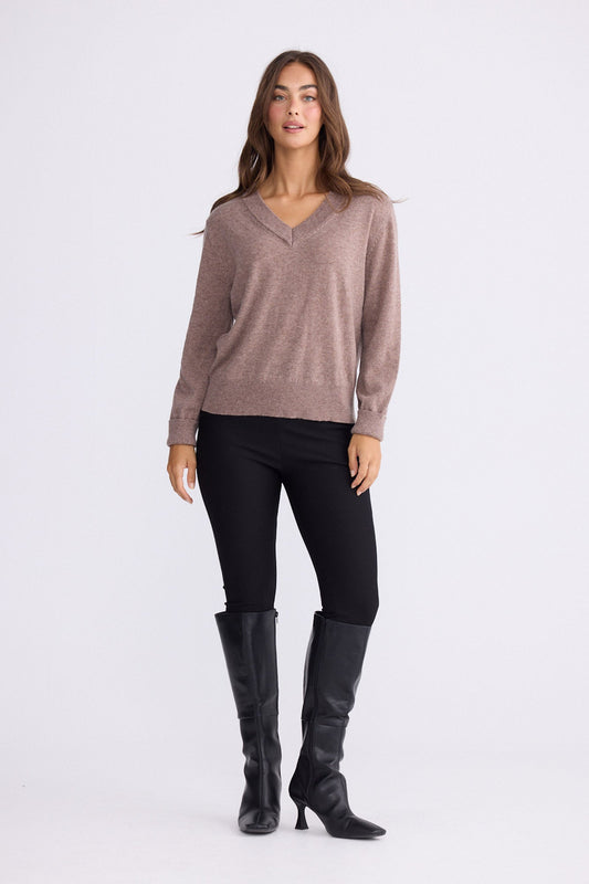 Gwen Knit - Oat Marle