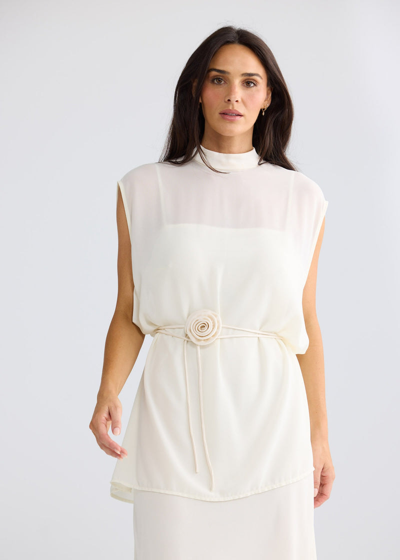 Bethany Top - Oyster