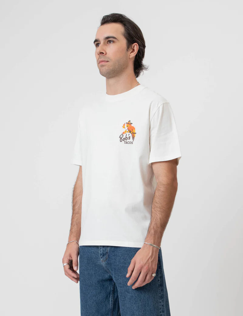 Bobs Tacos Heavyweigh SS Tee - Vintage White