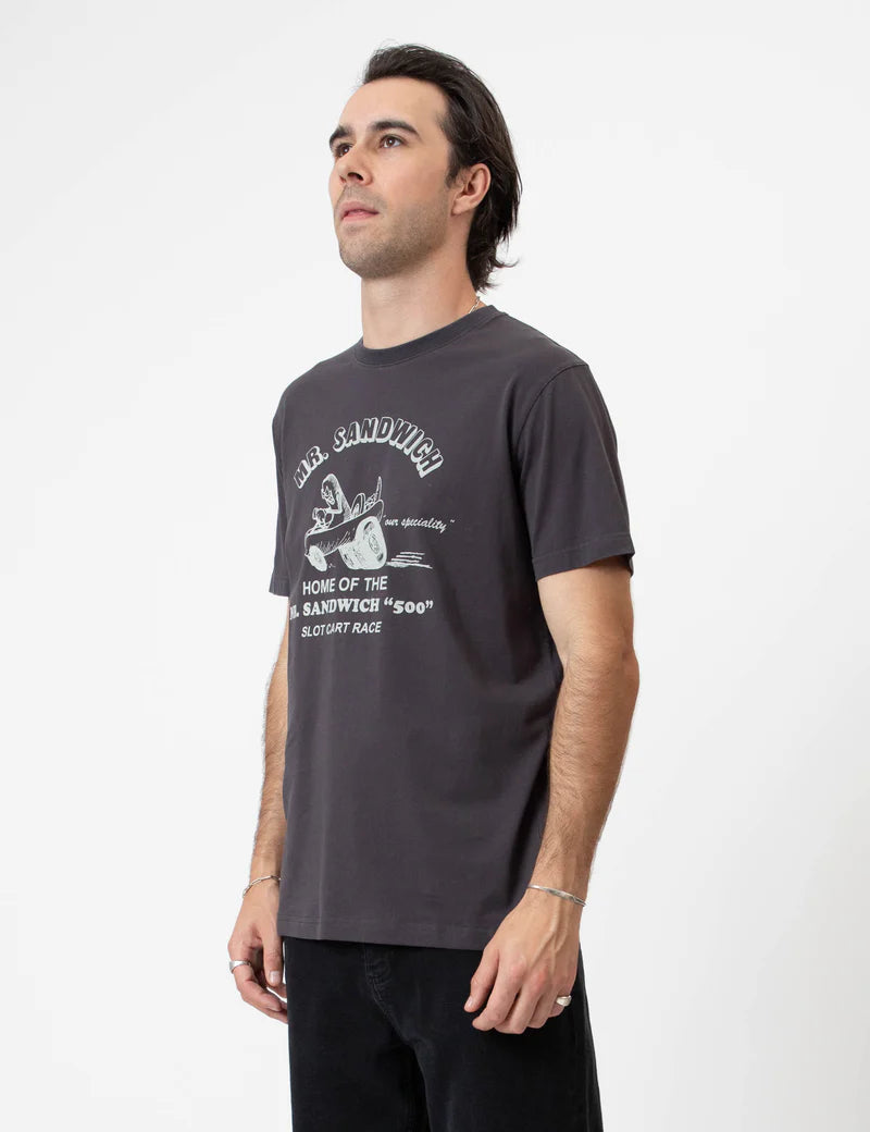 Hot Dog Reginald SS Tee - Vintage Black