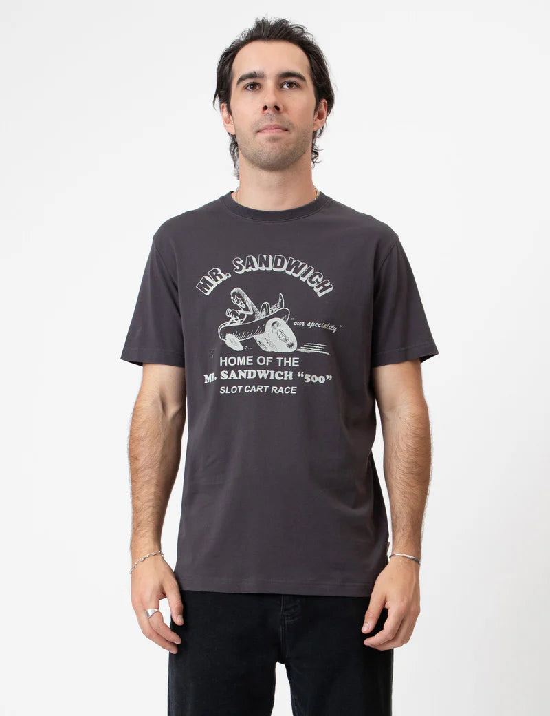 Hot Dog Reginald SS Tee - Vintage Black