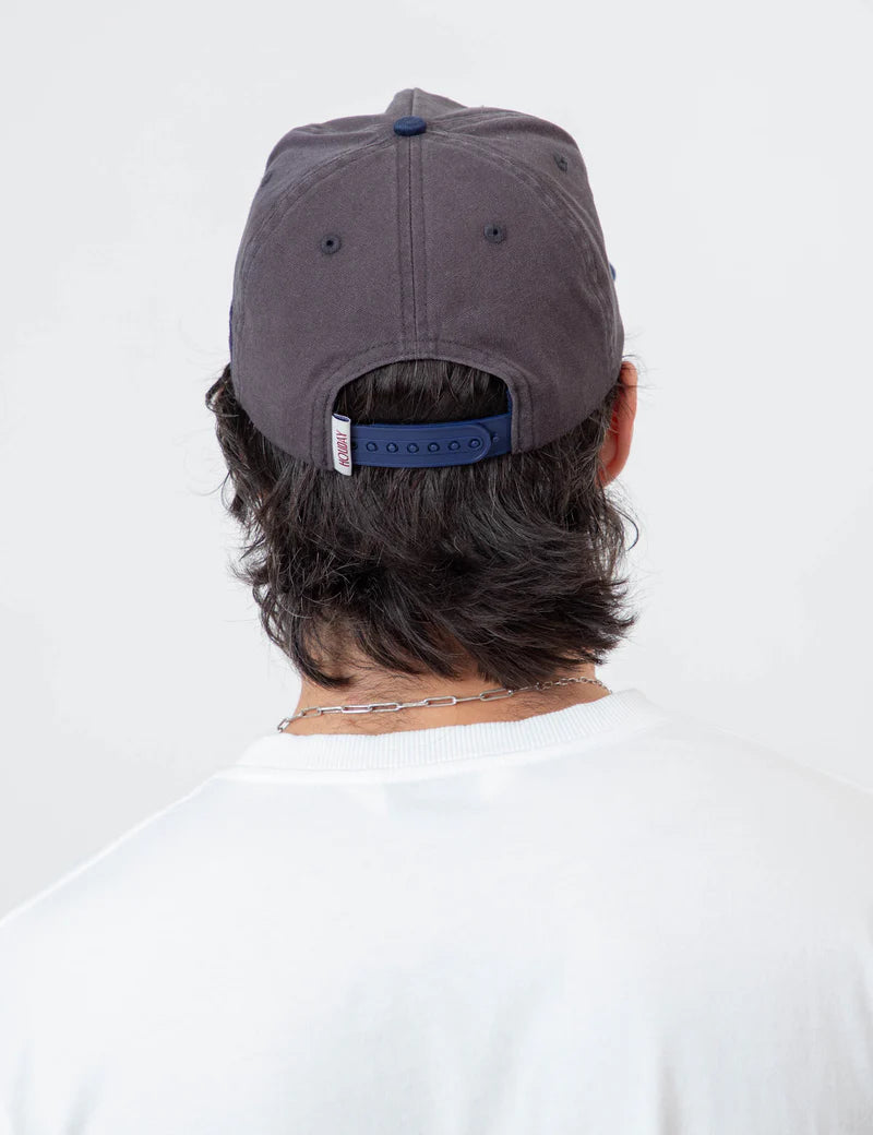 Cheers Unstructured 5 Panel Hat - Charcoal