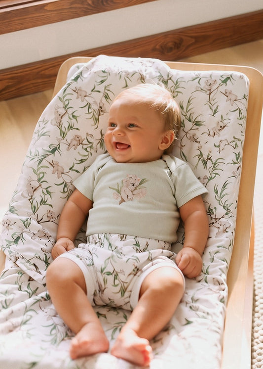Taylor Organic Koala Bodysuit - Sage