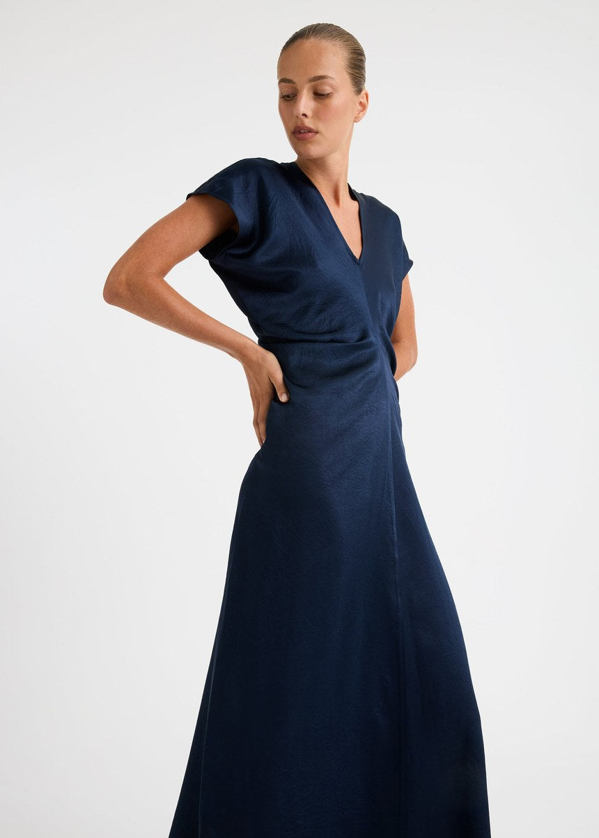 Jasmine Dress - Navy