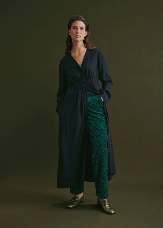 Atles Pants - Green Sinda Print