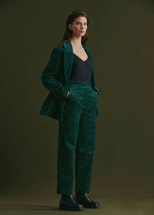 Atles Jacket - Green Sinda Print