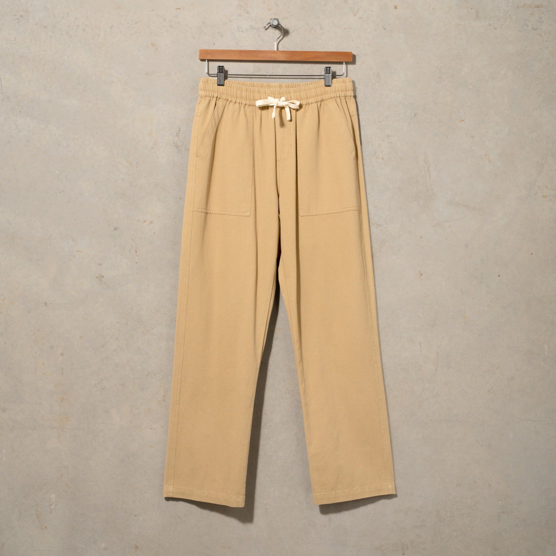Twill Pants - Tan