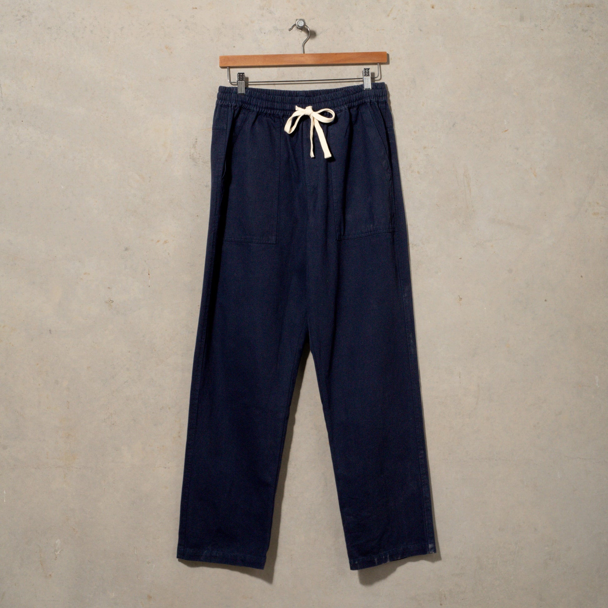 Twill Pants - Dark Blue