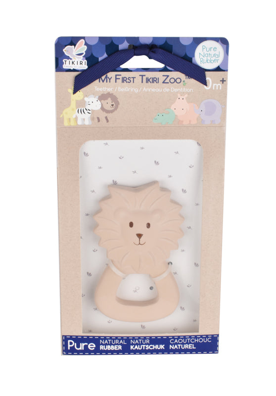 Rubber Lion Flat Teether