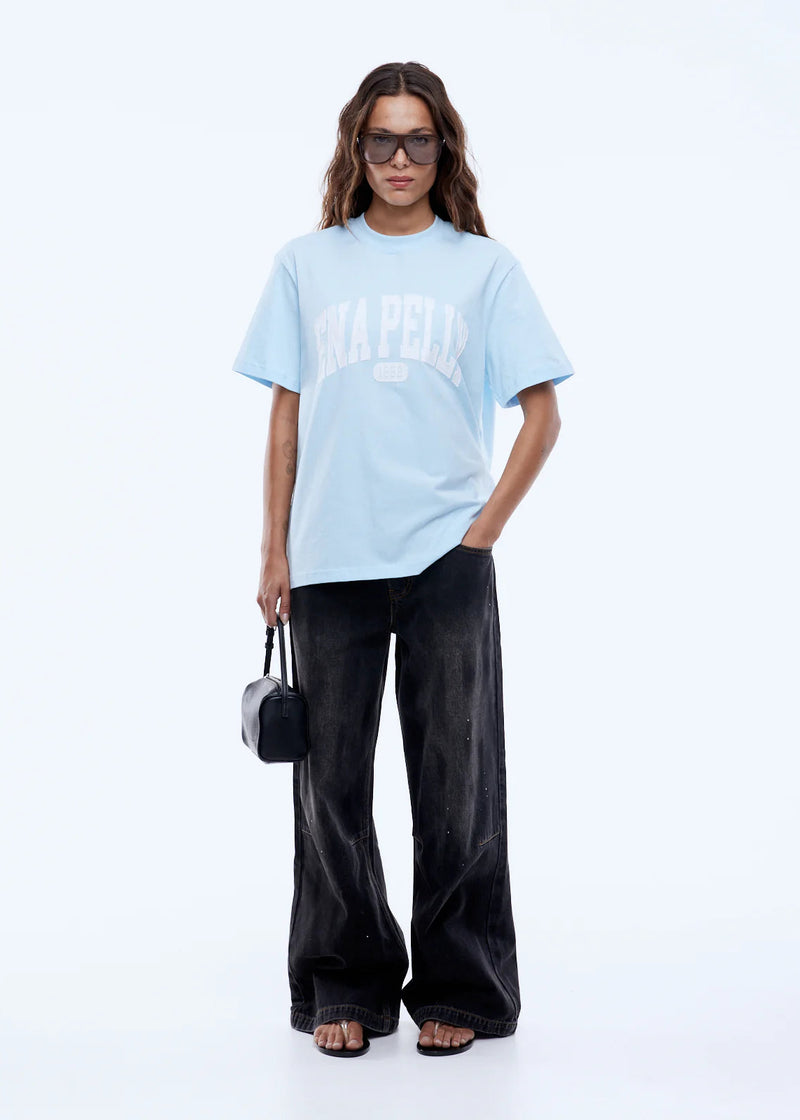 Collegiate Tee - Light Blue