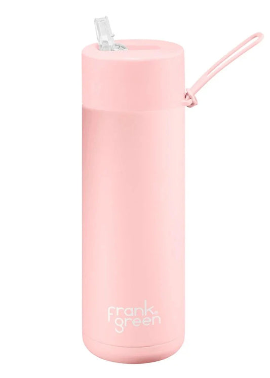 Stainless Steel Ceramic Reusable Bottle - Blushed 20oz
