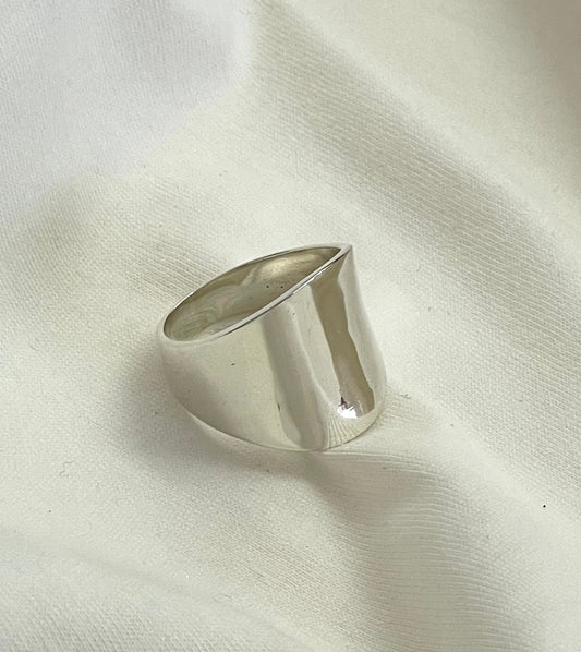 Silver Mirror Ring