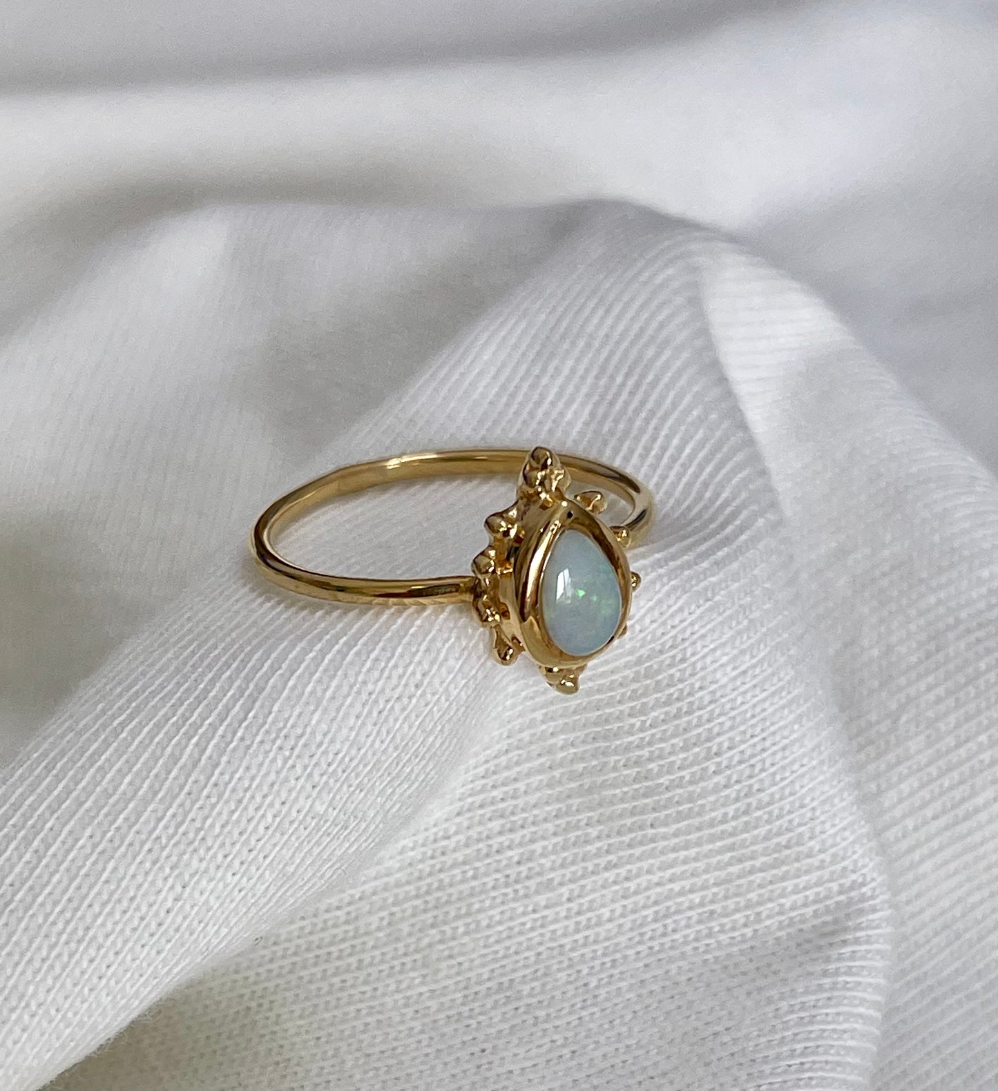 Gold and Opal Ring