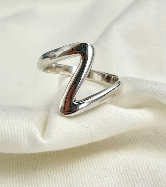 Silver Z Ring