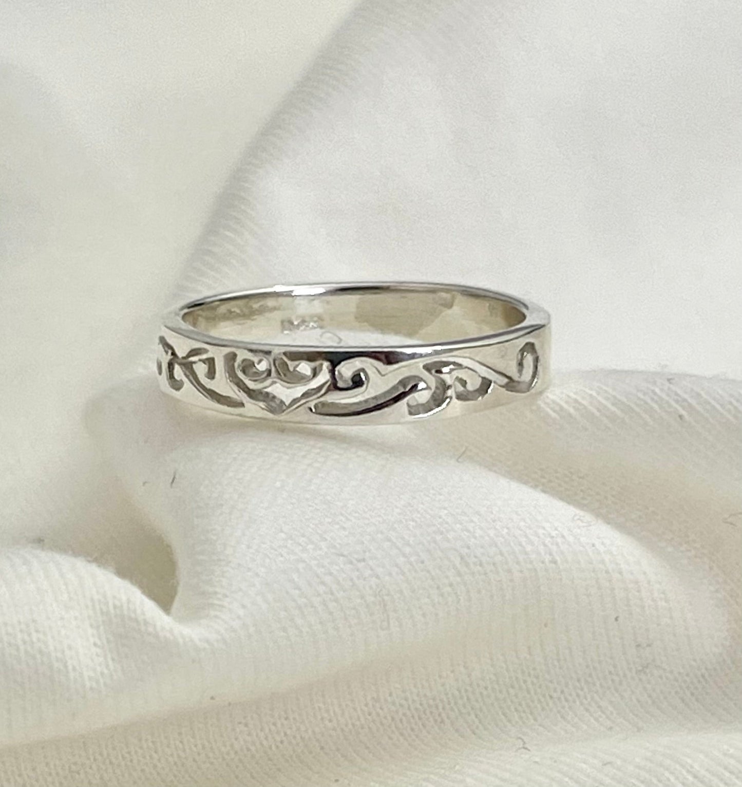 Silver Filigree Ring