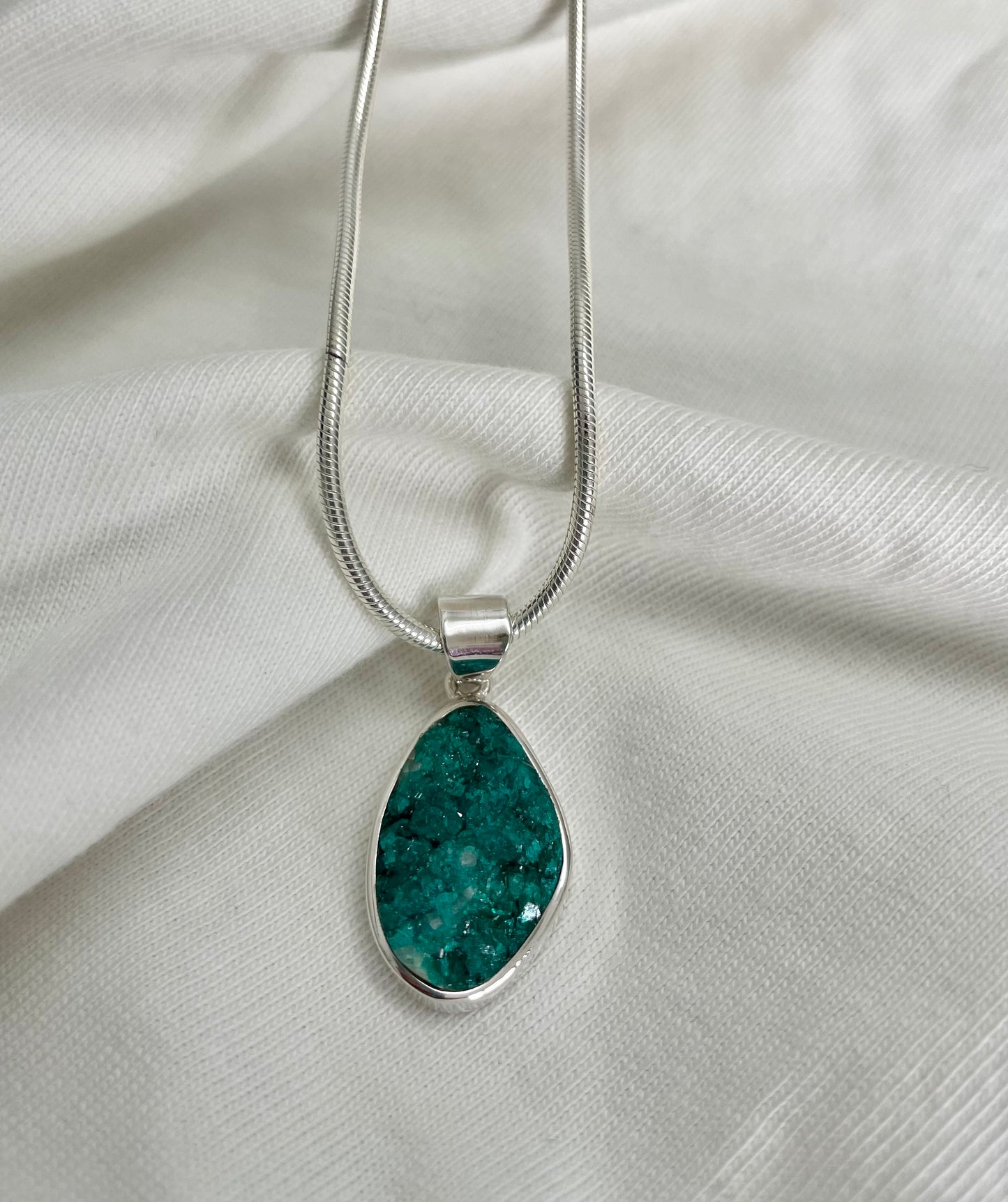 Dioptase Pendant