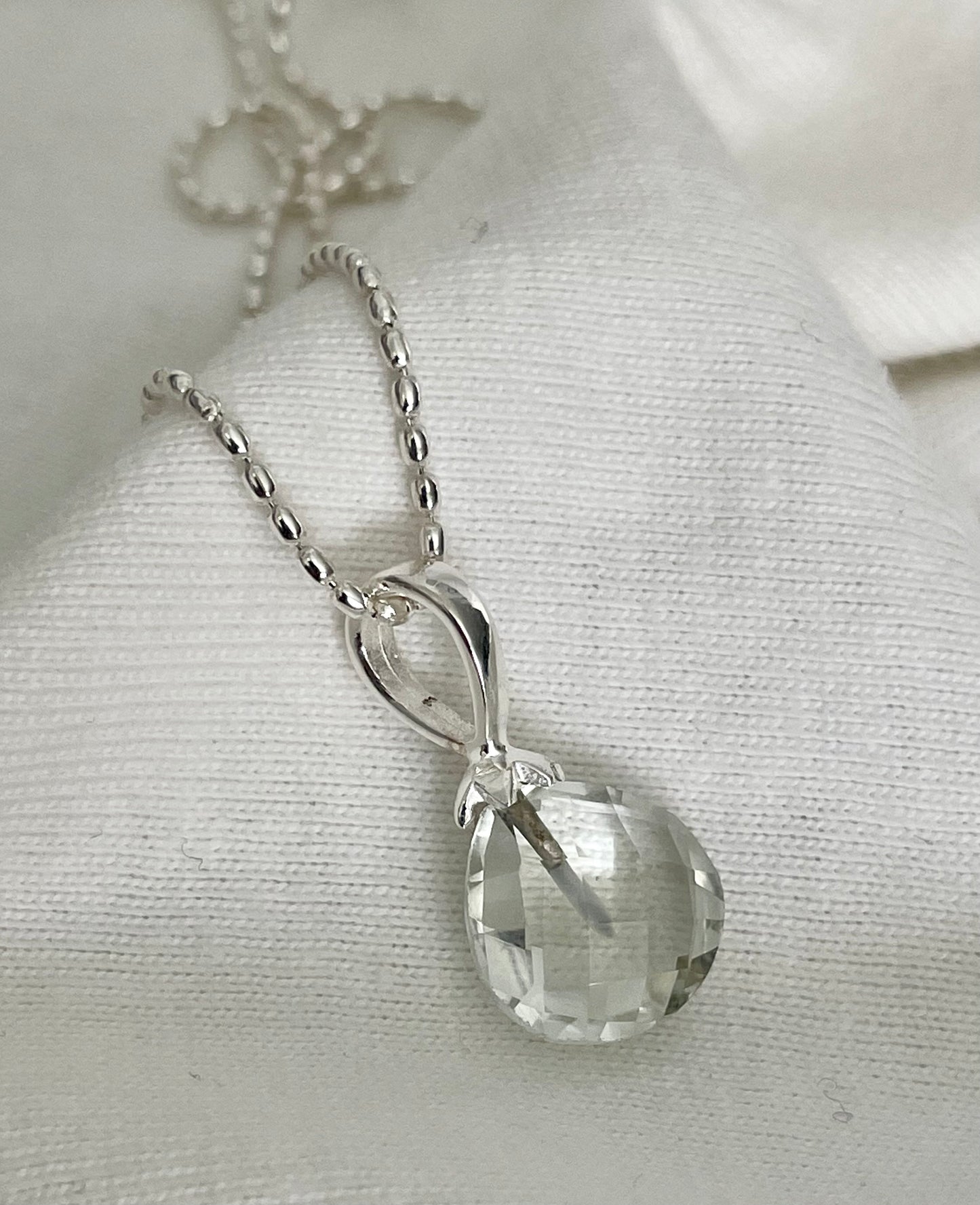 Green Amethyst Pendant