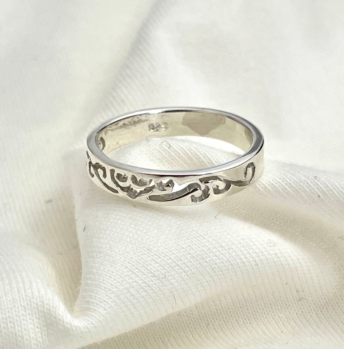 Silver Filigree Ring