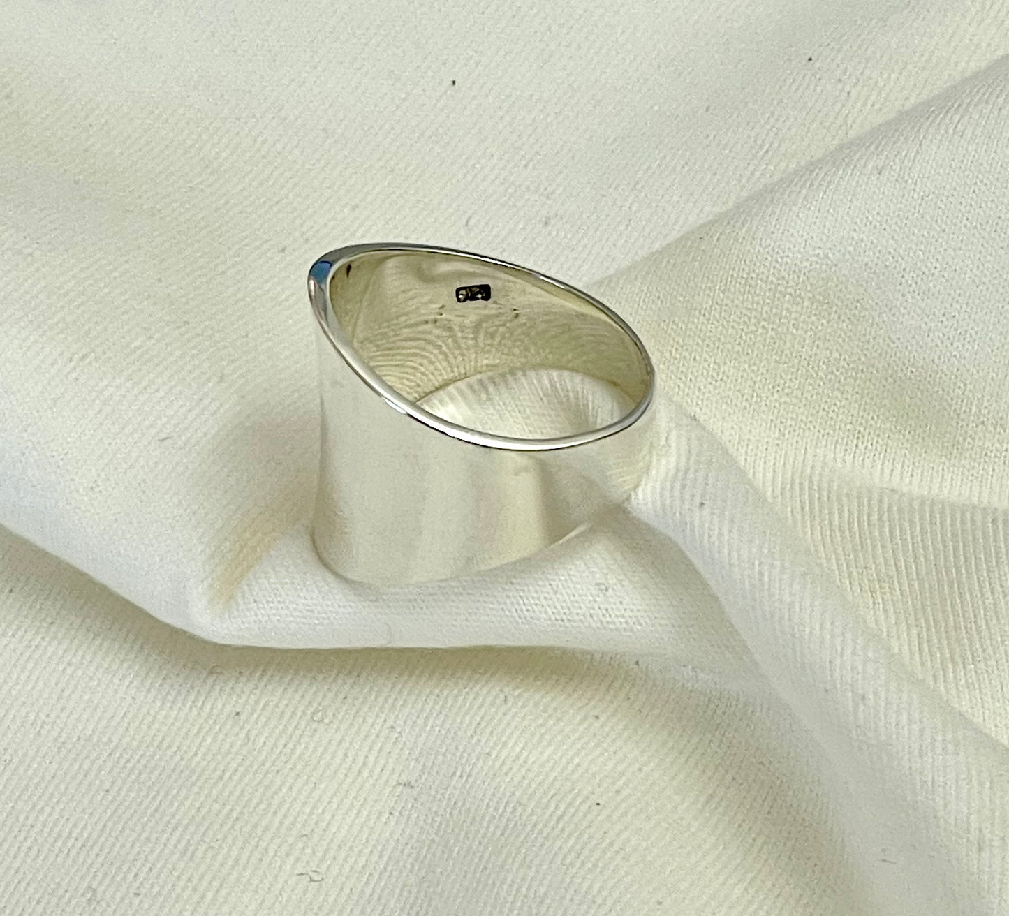 Silver Mirror Ring