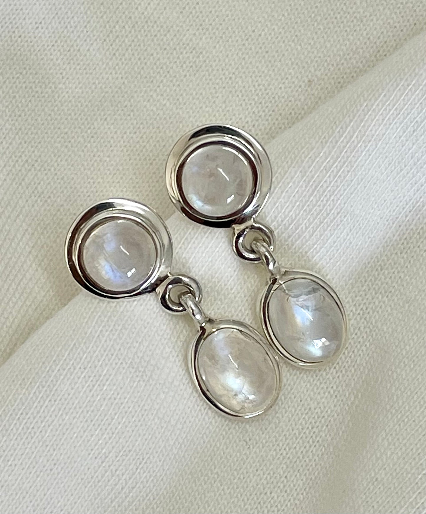 Moonstone Drop Earrings