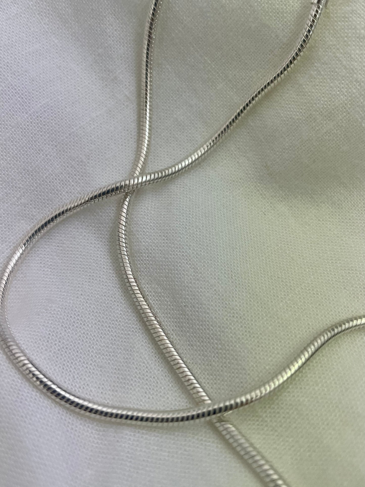 Chunky Silver Chain 20"