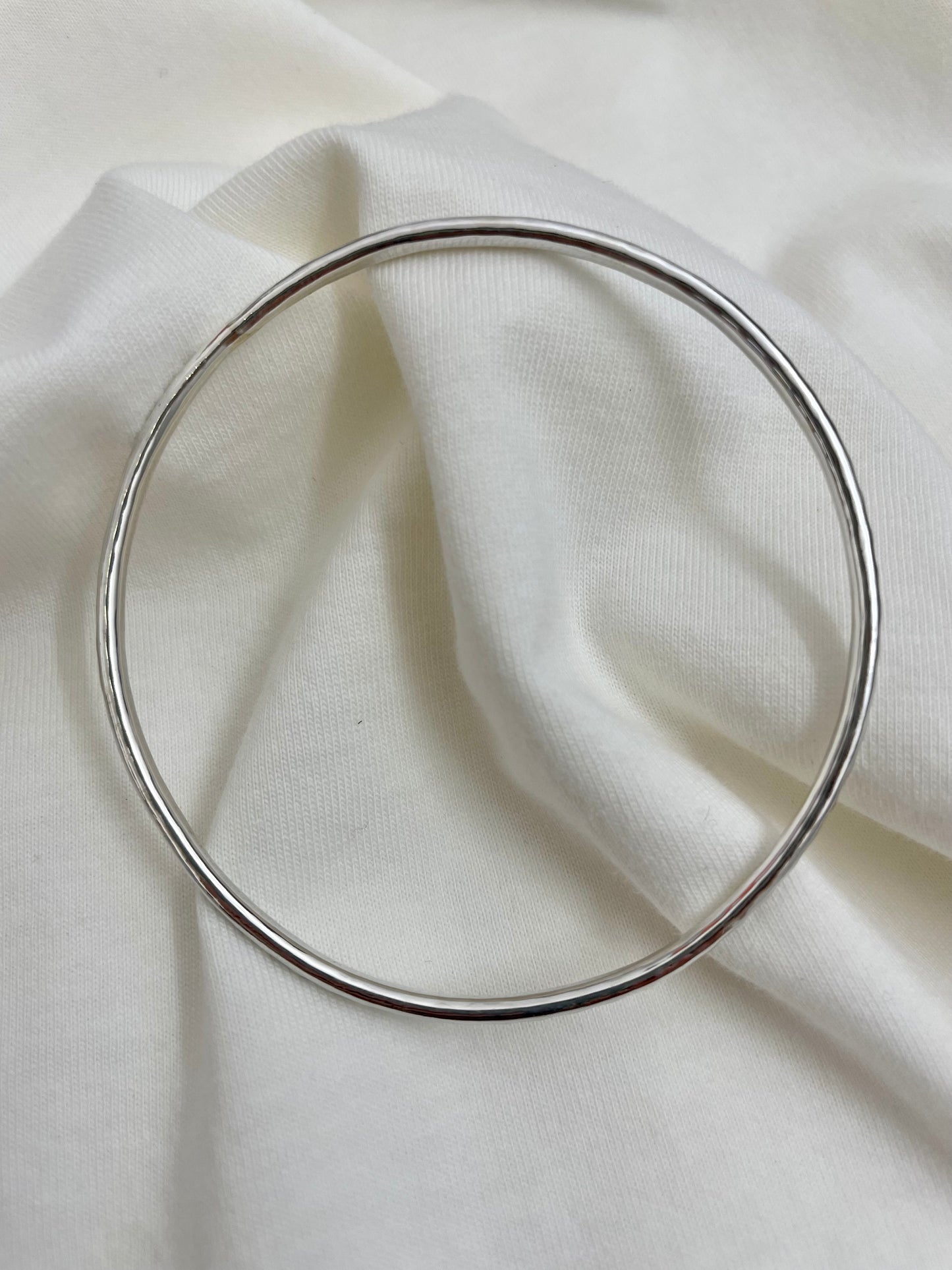 Silver Stamp Bangle