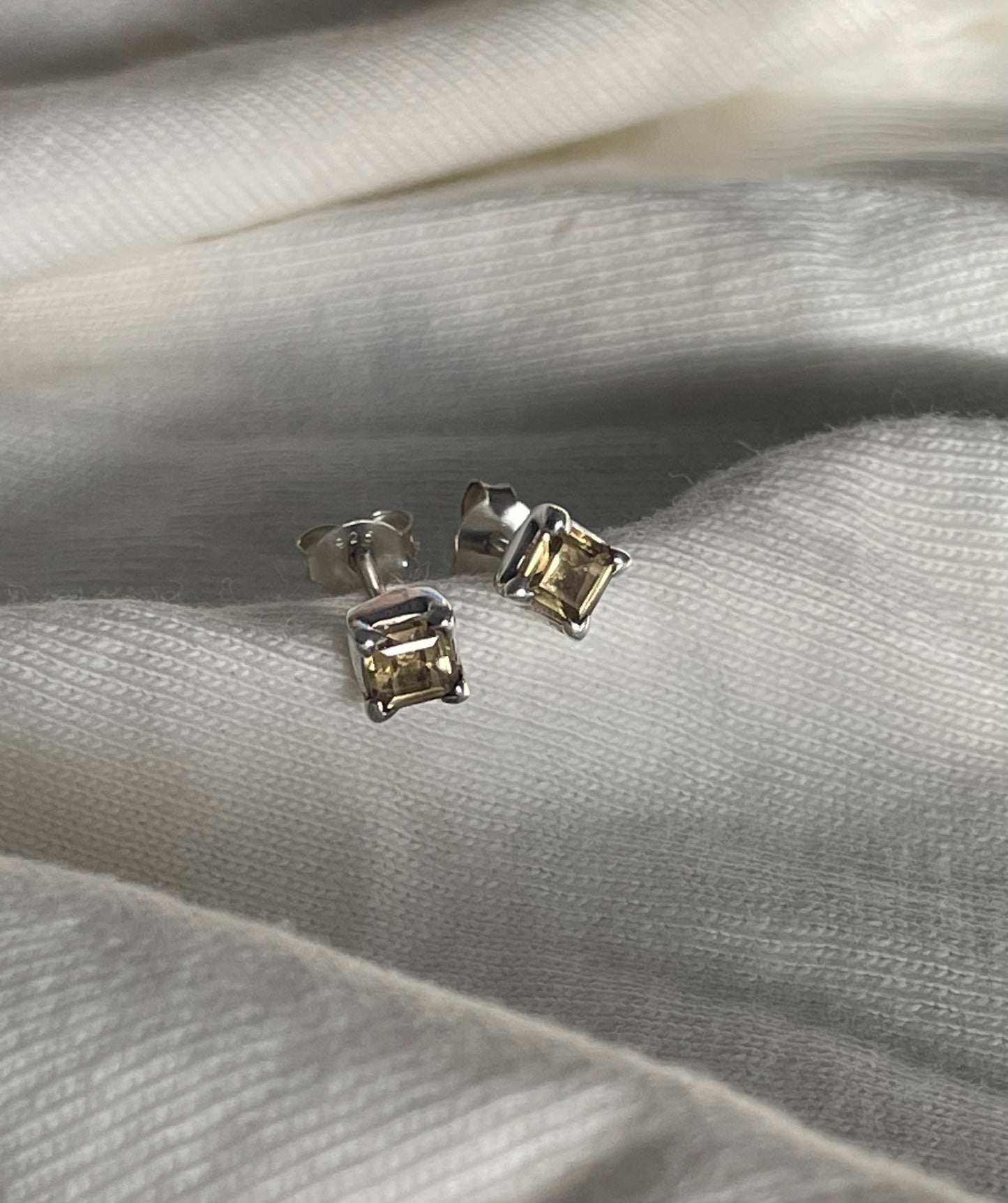 Citrine Studs