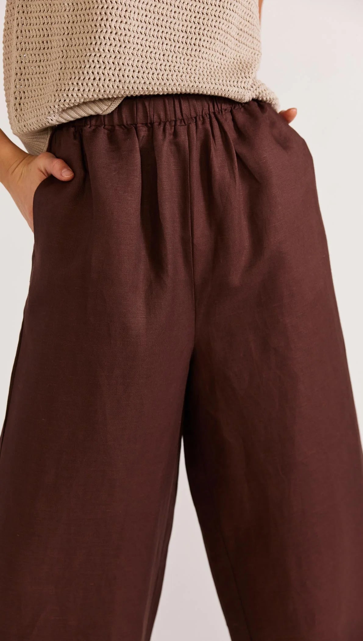 Haven Relaxed Pants - Expresso